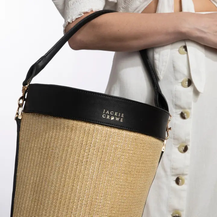 Jackie Picnic Basket in Black