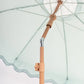 Scalloped Aquamarine Beach Umbrella