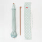 Scalloped Aquamarine Beach Umbrella